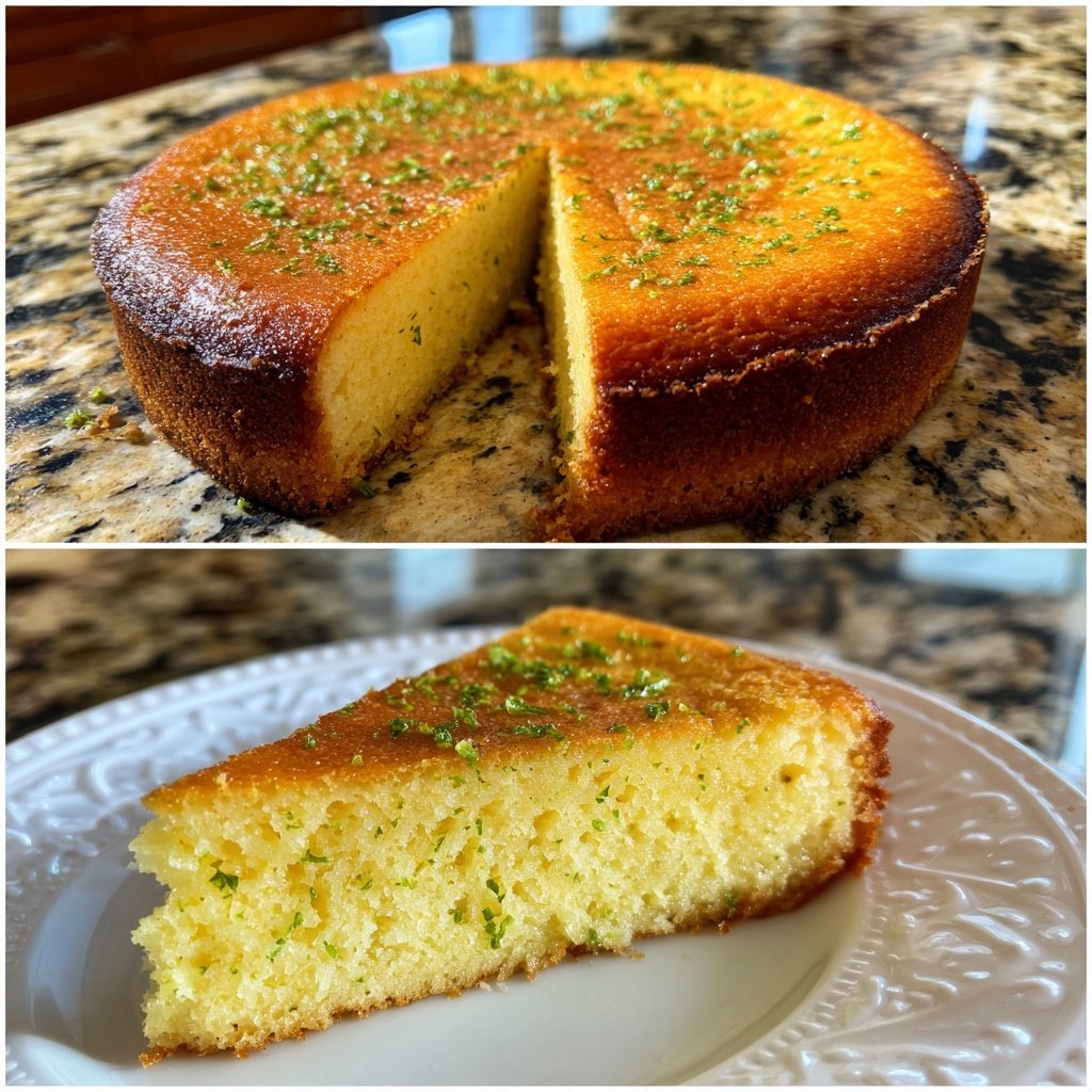 Käsekuchen mit Limette