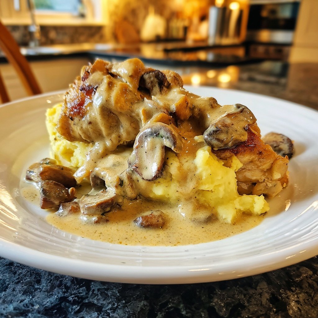 Hausmannskost Cremiges Hähnchen mit Kartoffelpüree