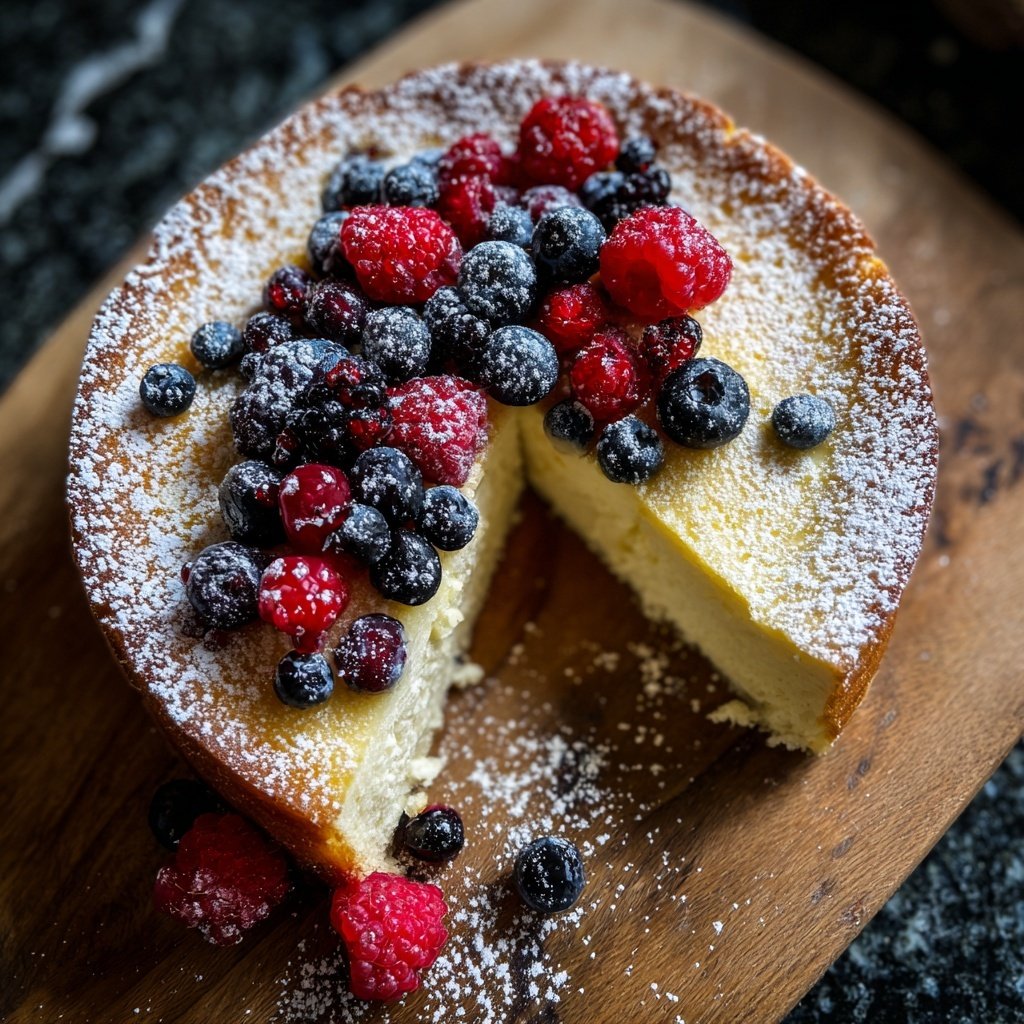 Käsekuchen klassisch gebacken