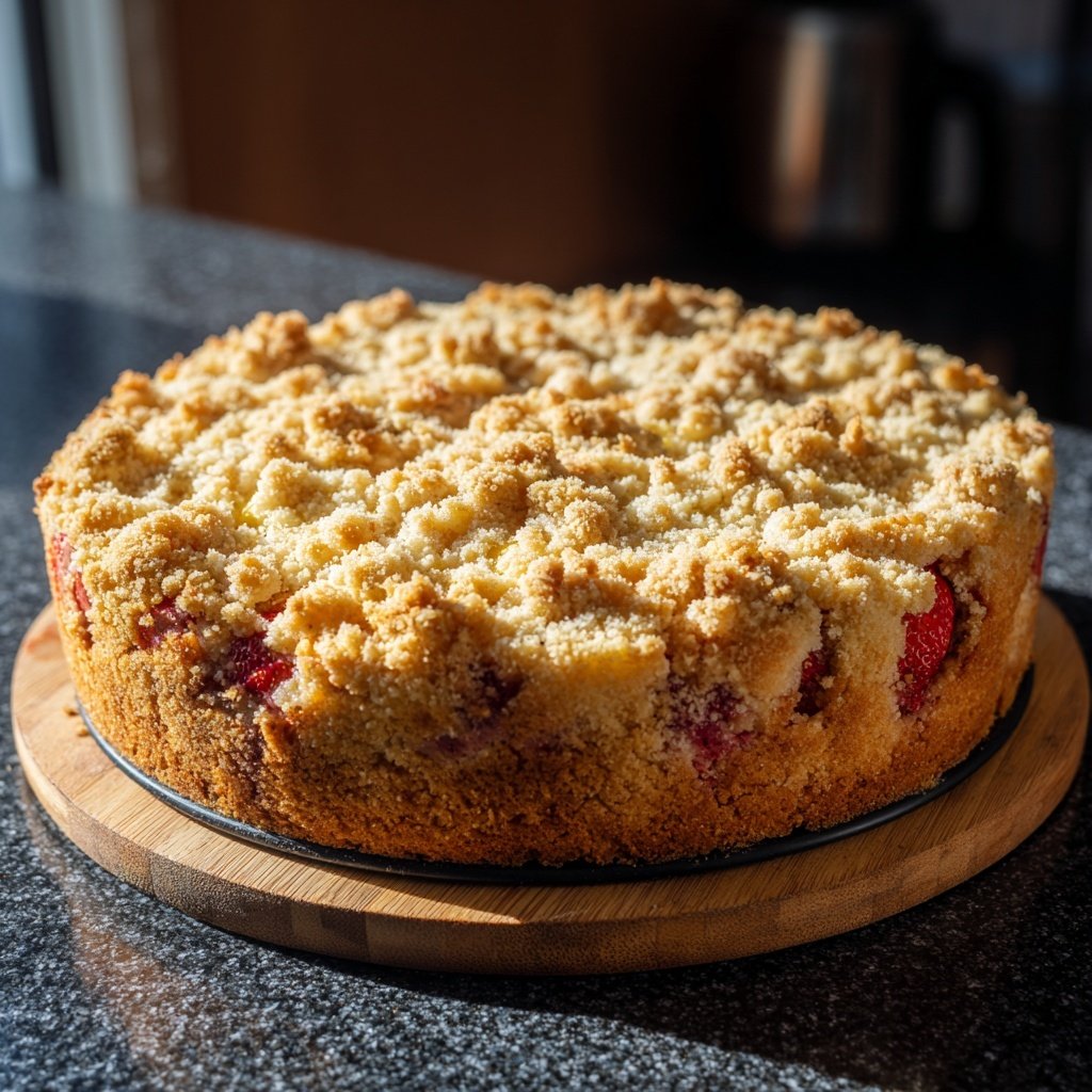 Erdbeer Streusel Kuchen