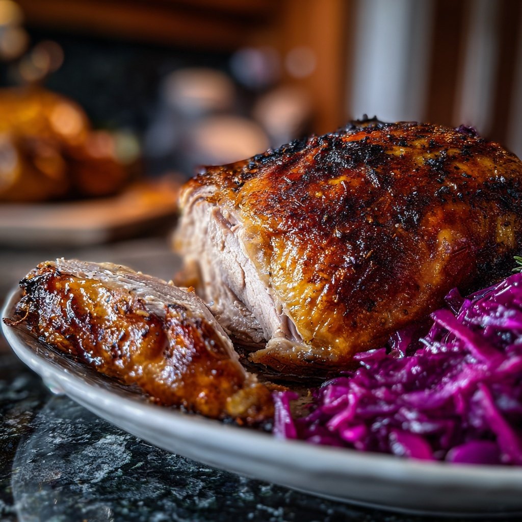 Saisonal & Festlich Weihnachtsgans mit Rotkohl