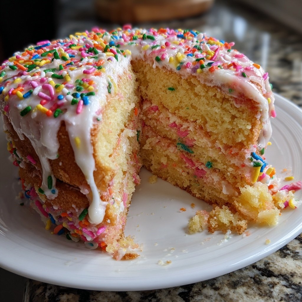 Geburtstagskuchen saftig