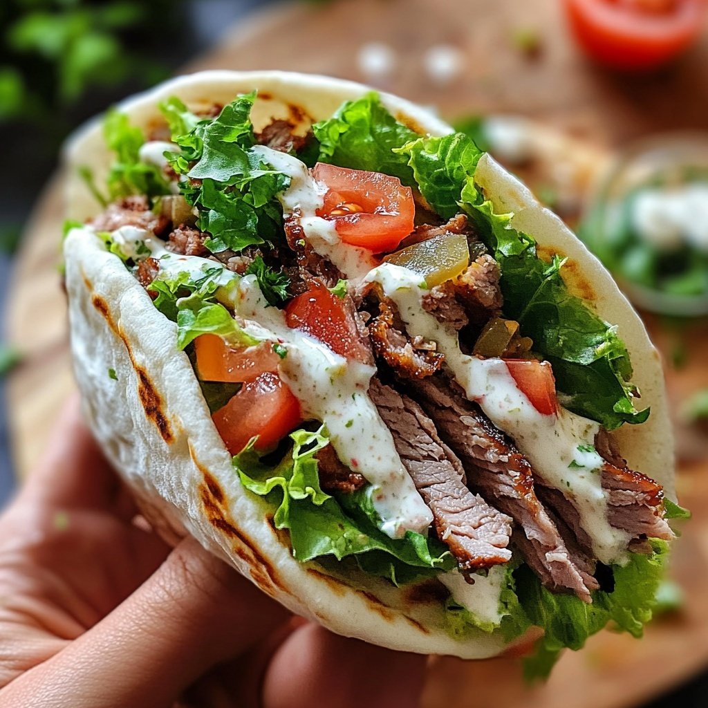 Döner im Fladenbrot