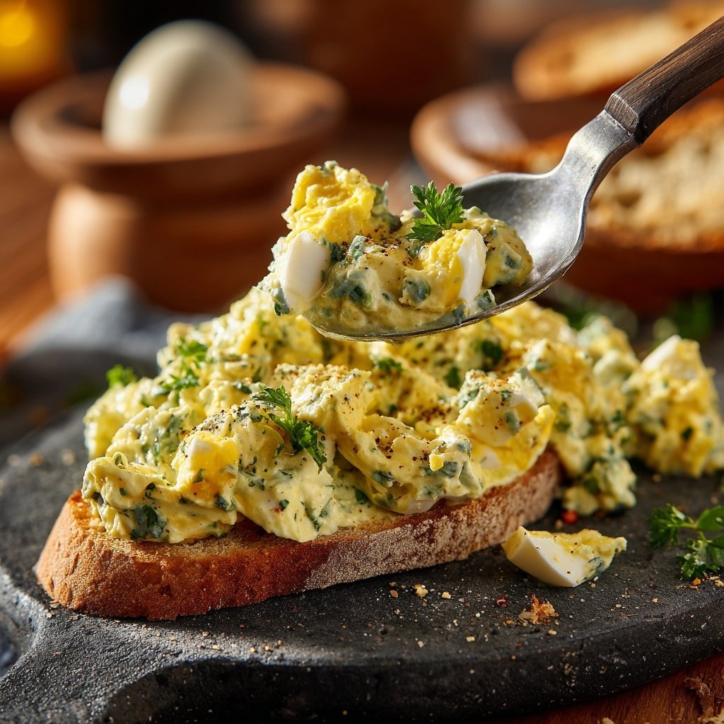 Schnell & Einfach 10-Minuten-Eiersalat mit Joghurt