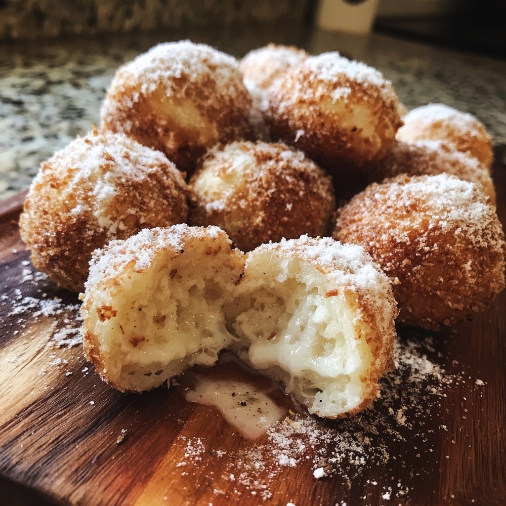 Zuckerfreie Quarkbällchen