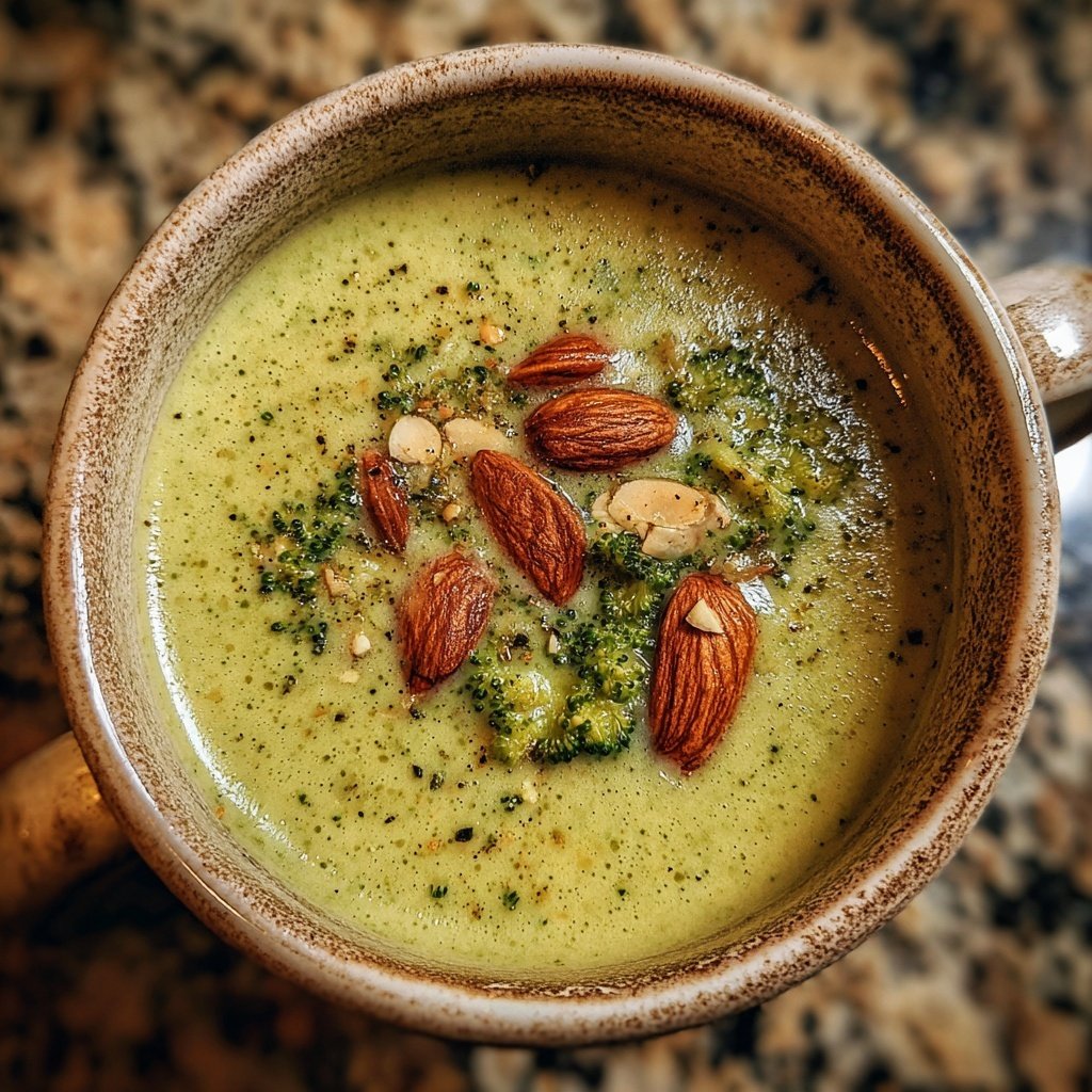 Brokkoli Mandel Suppe