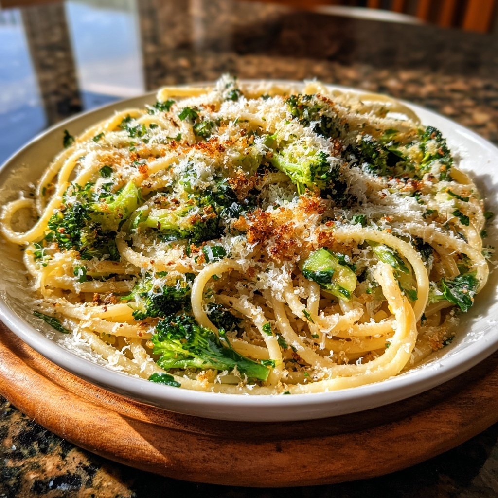 Brokkoli Parmesan Pasta