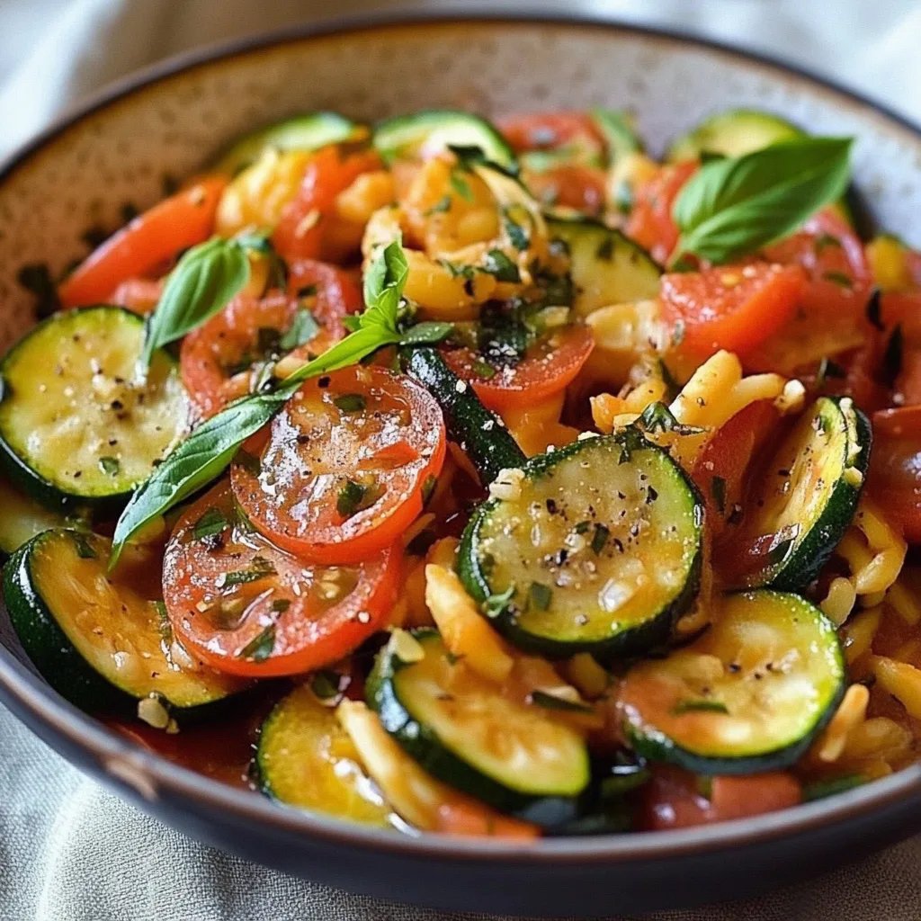 Zucchini-Tomaten-Reis