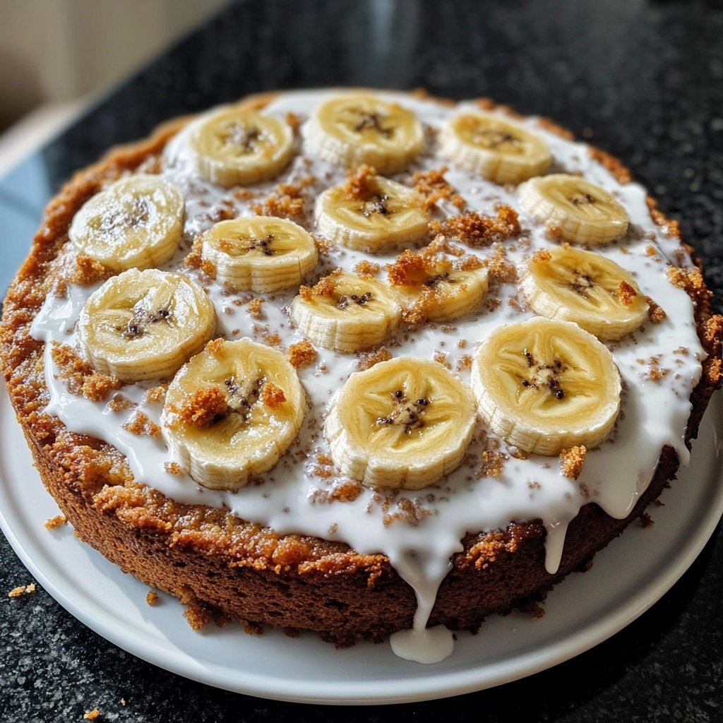 Bananenkuchen mit Joghurt
