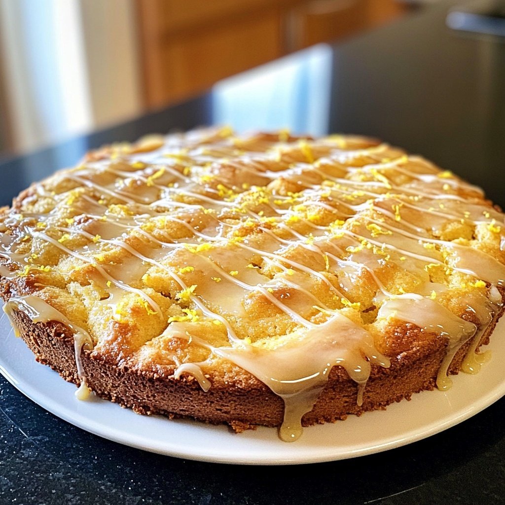 Zitronenkuchen mit Öl