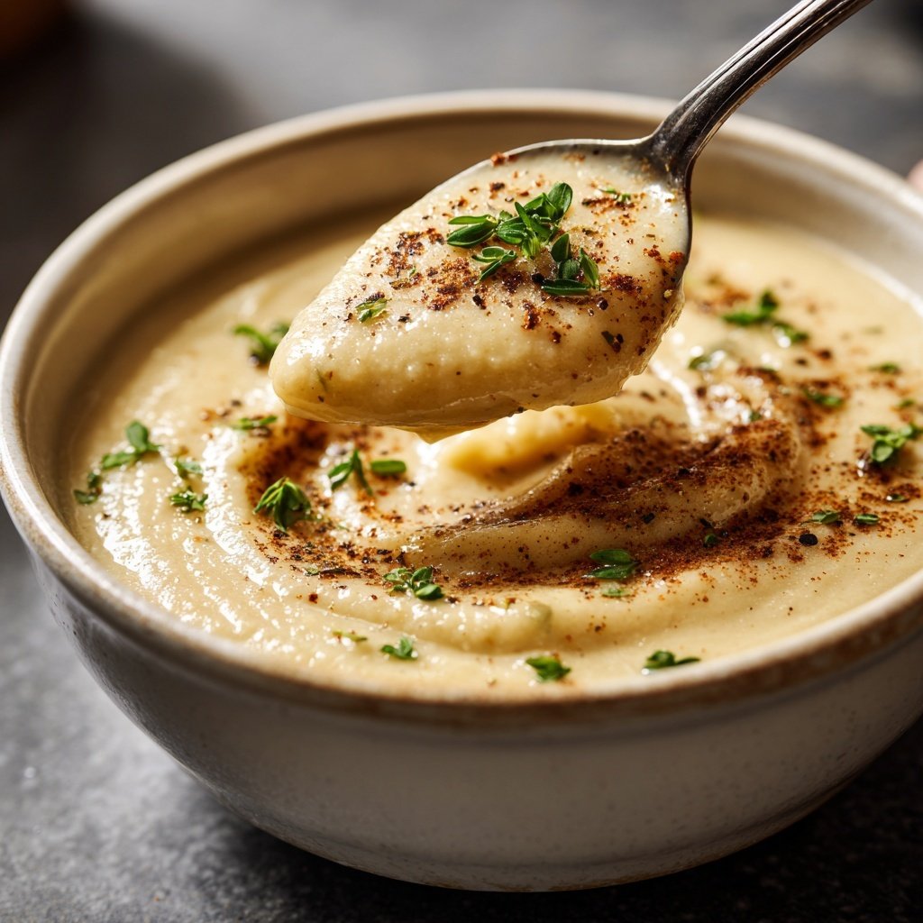 Blumenkohlsuppe mit Muskat