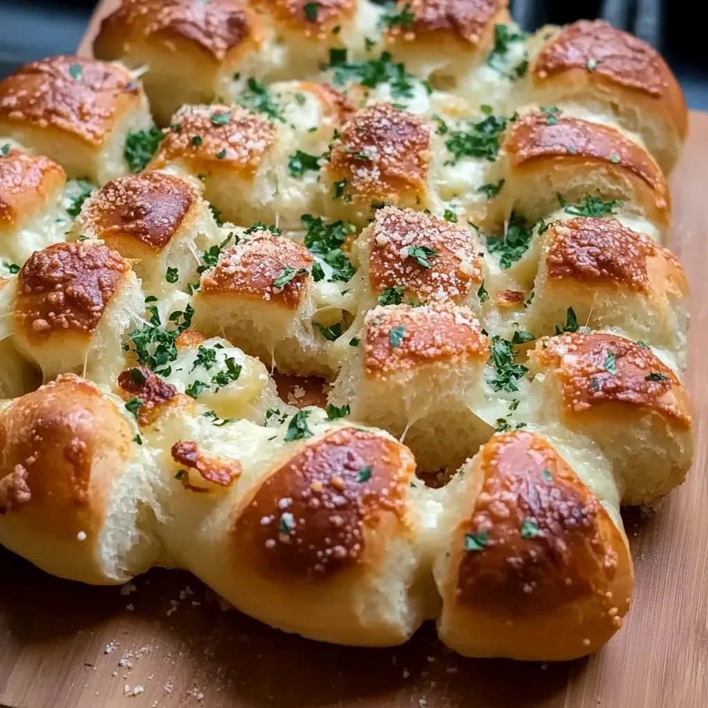 Cheesy Pull Apart Bread